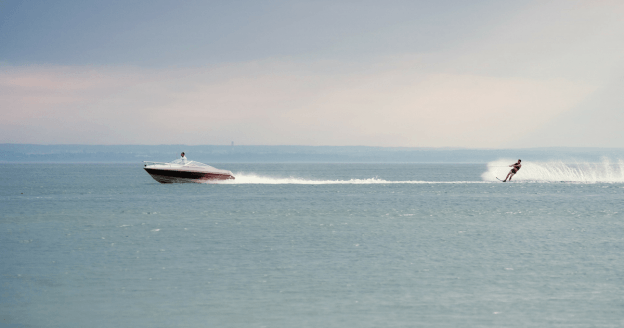 water skiing