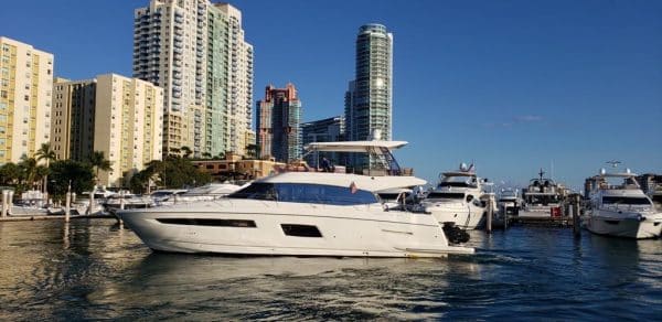 56' Prestige on water 3