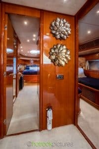 84' Sunseeker bedrooms