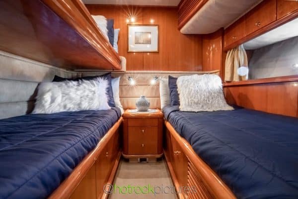 84' Sunseeker single beds 2