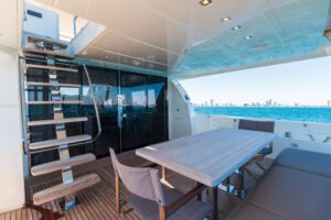 75' Prestige 2015 Exterior Sitting Area 8