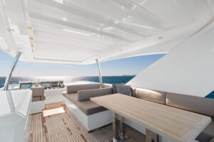 75' Prestige 2015 Exterior Sitting Area 2