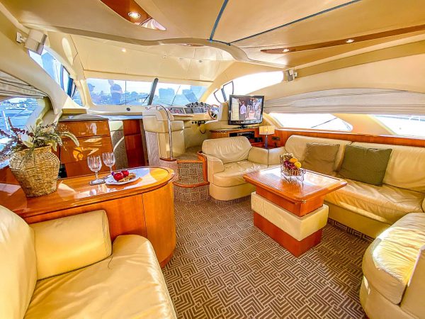 55' Azimut Flybidge Interior 2