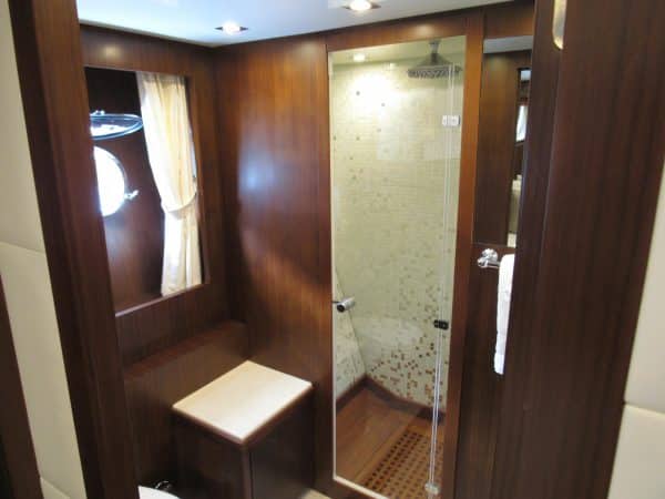 105' Leopard bathroom